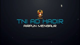 TNI AD Hadir Airpun Mengalir