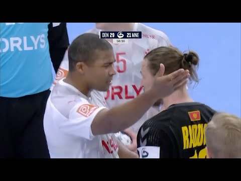 Handball Fight | Denmark vs Montenegro | EHF EURO2022