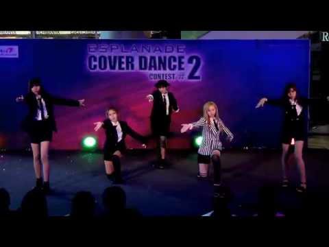 150404 EFfortLess cover f(x) - NU ABO + Red Light @Esplanade Cover Dance #2 (Audition)