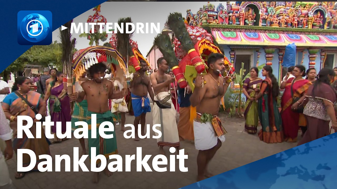 Hamm: Größtes Hindu-Fest in Deutschland | tagesthemen mittendrin