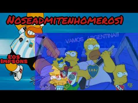 Marque "C" Para Copa Libertadores/ Los Impson