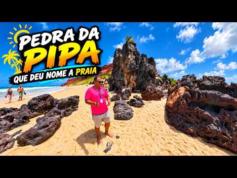 PEDRA DA PIPA QUE DEU O NOME A PRAIA DA PIPA