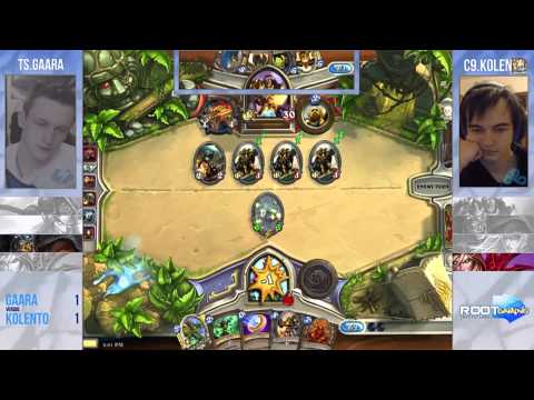ROOT Gaming Hearthstone Invitational 12.02.2015 Kolento vs Gaara RU ( русские комментарии )
