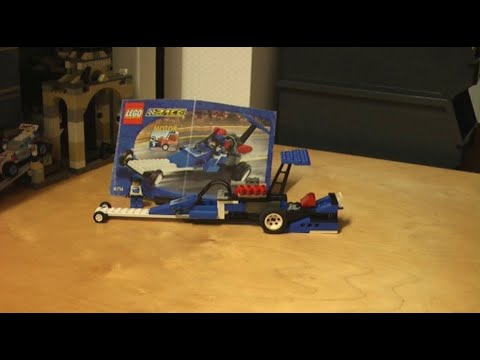 Building LEGO® Speed Dragster – (6714)
