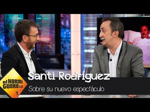 Santi Rodríguez sobre cómo su infarto inspiró su nuevo espectáculo - El Hormiguero