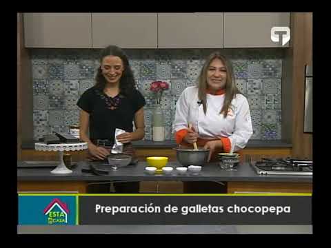 Preparación de galletas chocopepa