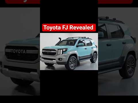 2026 Toyota Baby Land Cruiser FJ – Rugged, Compact, Unstoppable!