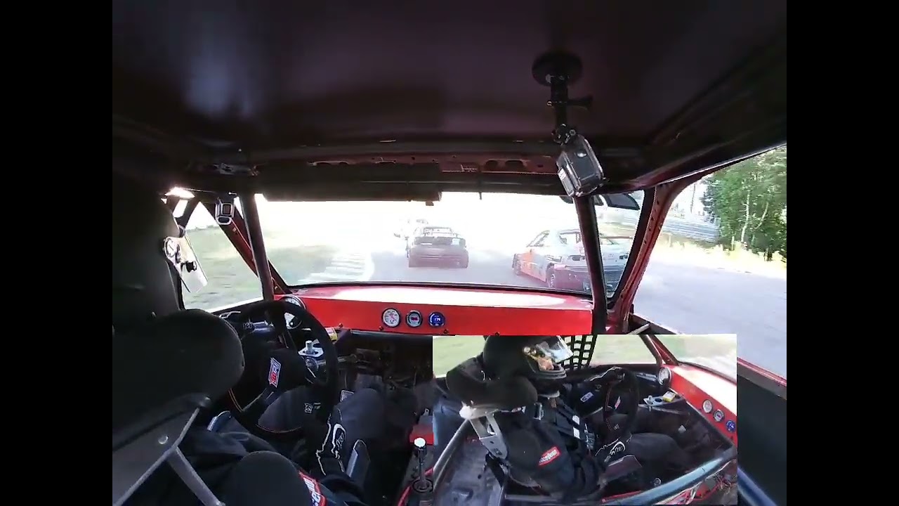 Chris Quin's Run in Pure Stocks at Hudson Speedway