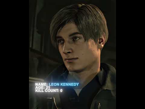 Leon Kennedy kill count 🔥 [4K] | Resident Evil #shorts