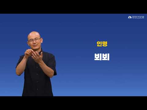뵈뵈 수어