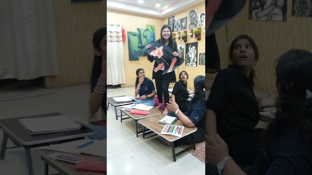 ART Classes ❌ Tricky ART Classes ✅ #shorts 3drangoliqueen #artistshikhasharma