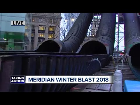 Giant Winter Slide At Winter Blast 2018
