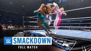 FULL MATCH: Tiffany Stratton vs. Nia Jax | Last Woman Standing Match: SmackDown, June 27, 2025