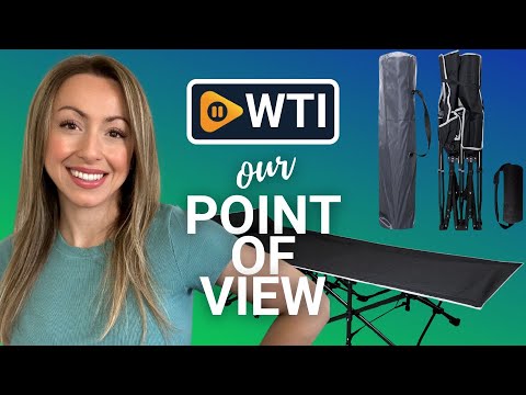 Folding Camping Cot - WTI product video review