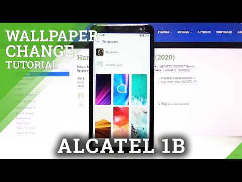 How to Change Wallpaper on ALCATEL 1B (2020) – Refresh Desktop