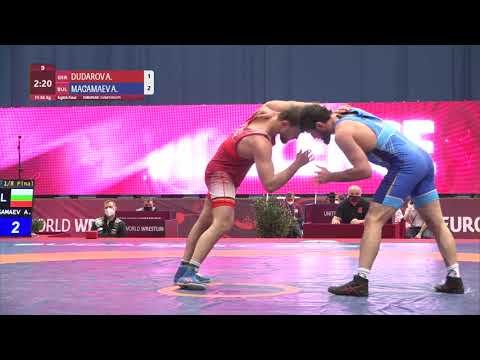 1/8 FS - 86 kg: A. DUDAROV (GER) v. A. MAGAMAEV (BUL)