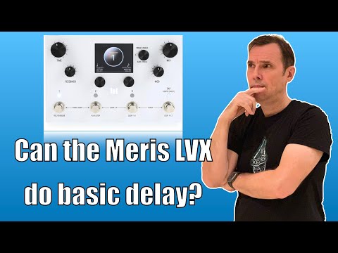 Can the Meris LVX replace your Timeline or any other basic delay?