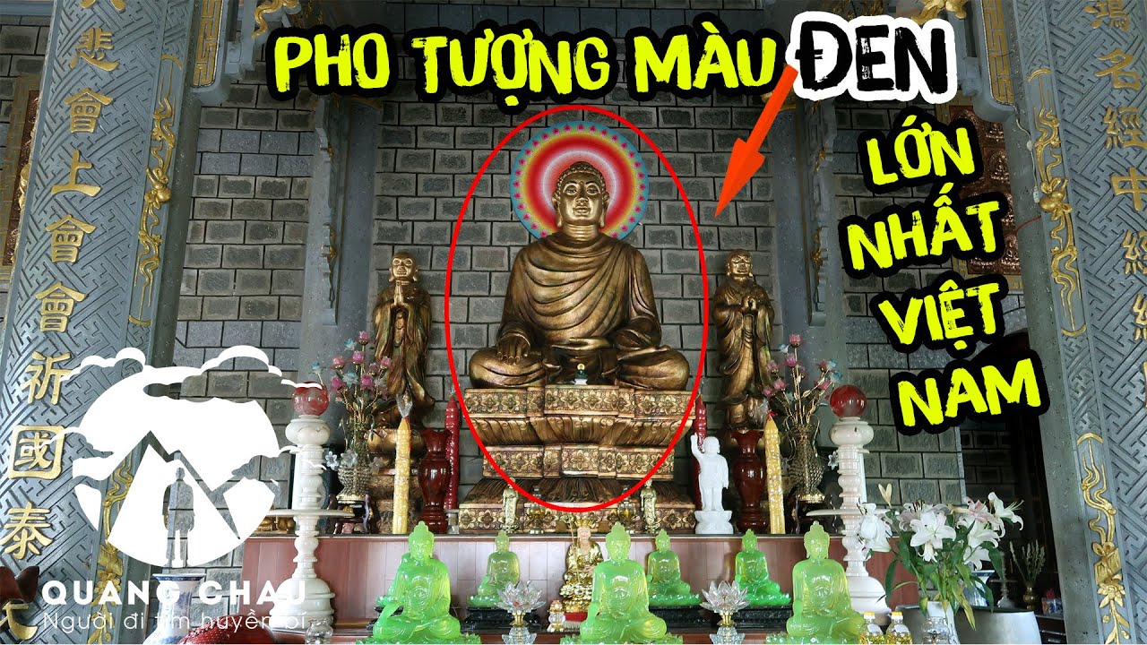 Bí ẩn đằng sau Chùa Đá Nguyên Khối Sóc Trăng là pho tượng Thích Ca bằng Đá Đen Lớn Nhất Việt Nam