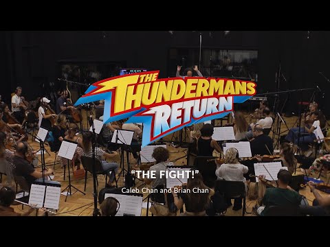 “The Thundermans Return - The Fight!” | Music by Caleb Chan & Brian Chan | Recording Session