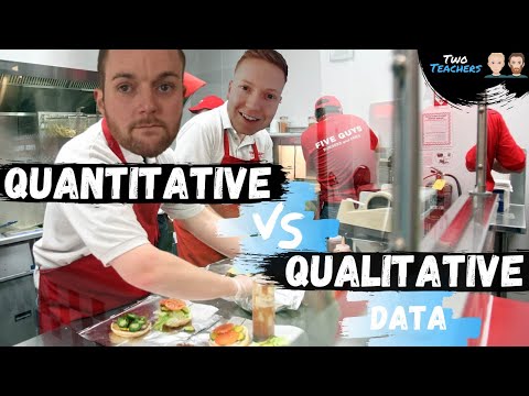 Qualitative Data vs Quantitative Data Explained | Five Guys Example