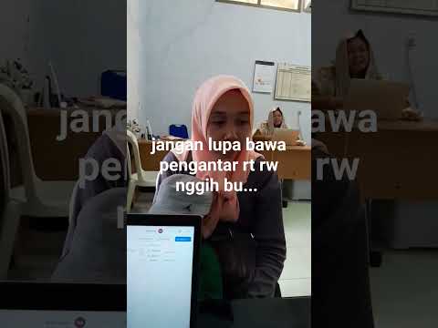 JANGAN LUPA PENGANTAR RT RW