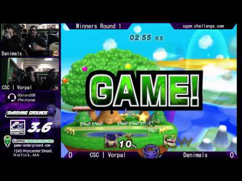 Smashing Grounds 9.10 CSC | Vorpal (Ike, Lucario) vs Danimals (Wario)