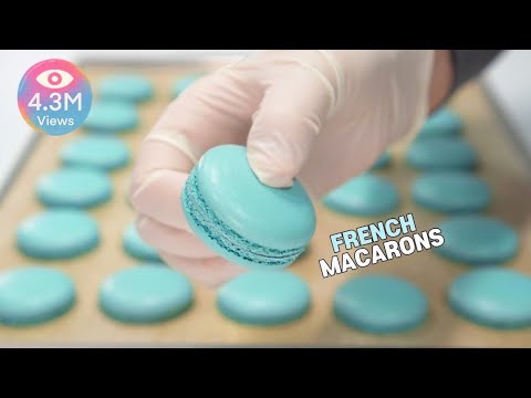 How to make Perfect French Macaron Shells (hand mixer) SUGAR BEAN