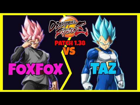 DBFZ - FOXFOX vs TAZ matches (Goku Black, Cooler, Trunks vs Super Baby 2, Blue Vegeta, Android 17)