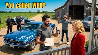HOA Karen Called the Cops After Her Son Demanded My Mustang — She Didn’t Know I Was the Police Chief