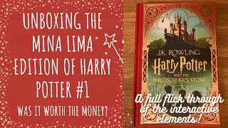 Unboxing The MinaLima Edition of Harry Potter and the Philosopher's Stone - is it worth the money?