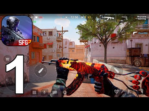 Special Forces Group 3: SFG3 - Gameplay Part 1 Mutiplayer Online Shooter FPS Mobile (iOS, Android)