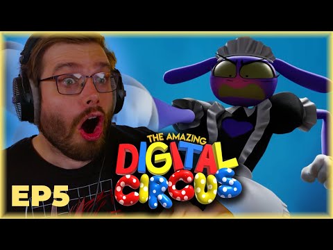 Reaction - The Amazing Digital Circus Episode 5 (VF)