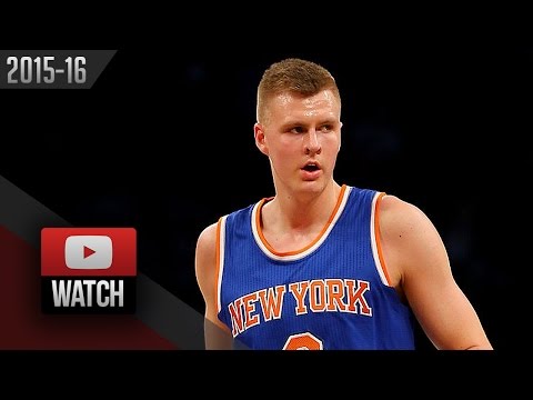 Kristaps Porzingis Full Highlights at Nets (2016.02.19) - 18 Pts, 8 Reb