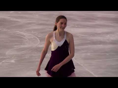 Heike Goser. Oberstdorf 2017. Bronze Ladies I - Free Skating. 8 place