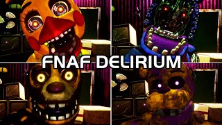 FNAF: Delirium - All Jumpscares