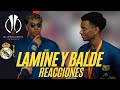 LAMINE Y BALDE TRAS GANAR LA SUPERCOPA DE ESPAÑA