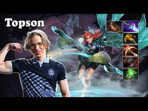 Topson - Windranger Midlane | Dota 2 7.31b Gameplay