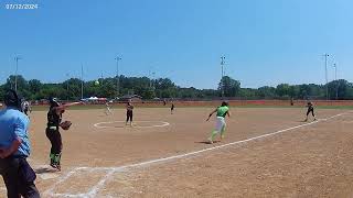 Playing 1B vs 14u Rock River Stix
