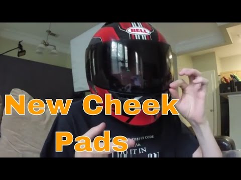 Bell Qualifier Cheek Pad Replacment