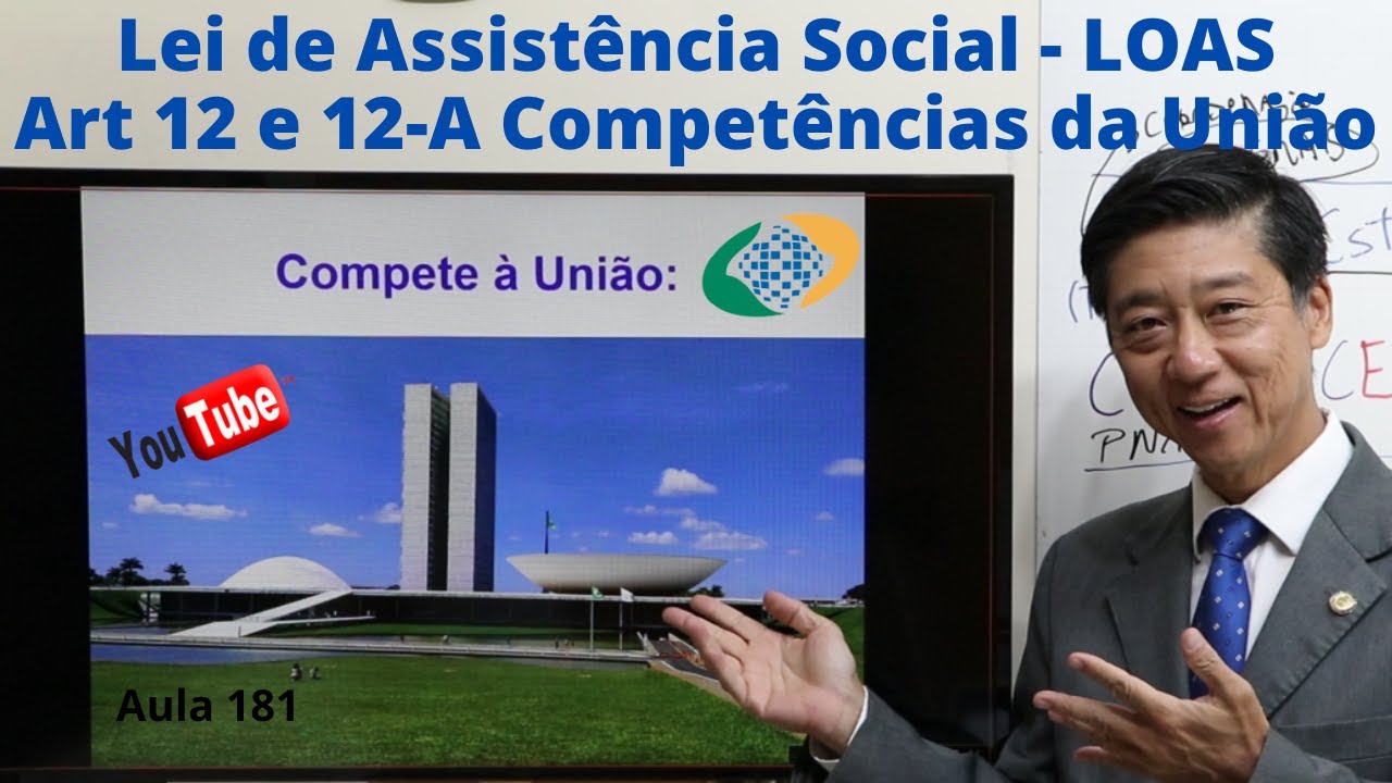 Lei de Assistência Social - LOAS - Art 12 e 12-A - Aula 181 - Dto Previdenciário Prof Eduardo Tanaka