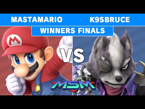 MSM 218 - POW | Mastamario (Mario) Vs TG | K9sbruce (Wolf) Winners Finals - Smash Ultimate