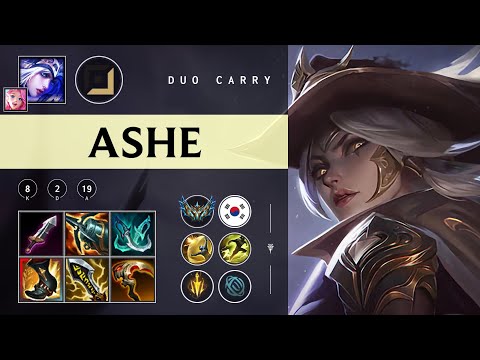 Ashe ADC vs Jhin - KR Challenger Patch 25.24