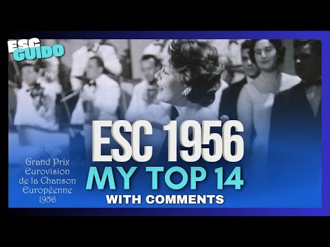 Eurovision 1956 | My Top 14