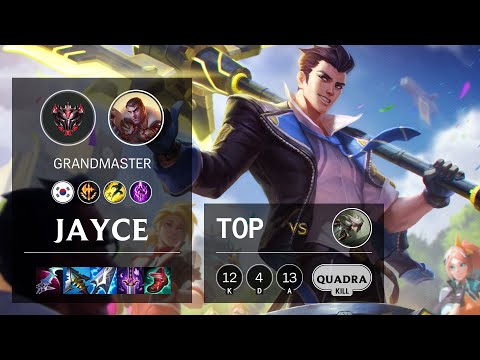 Jayce Top vs Camille - KR Grandmaster Patch 11.7