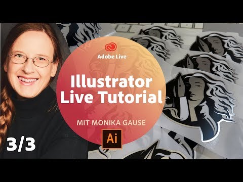 Illustrator Live Tutorial / mit Monika Gause - Adobe Live 3/3