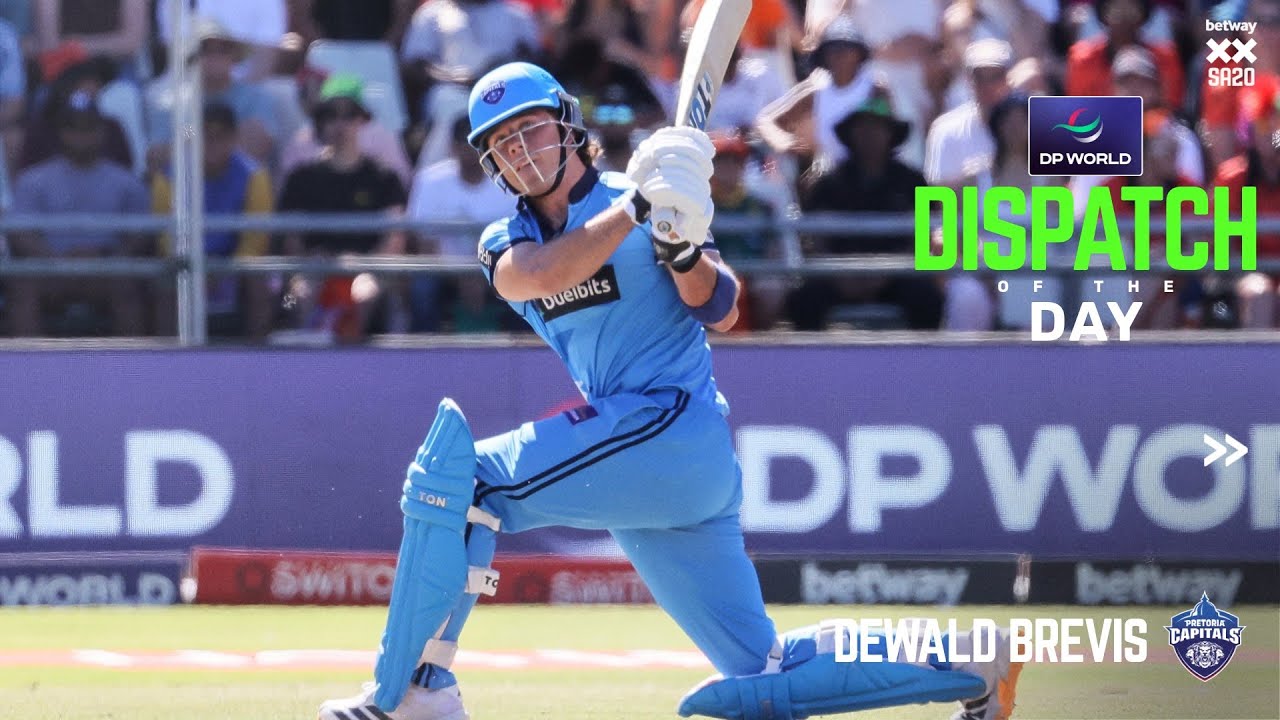 DP World Dispatch of the Day | Dewald Brevis | Final Match