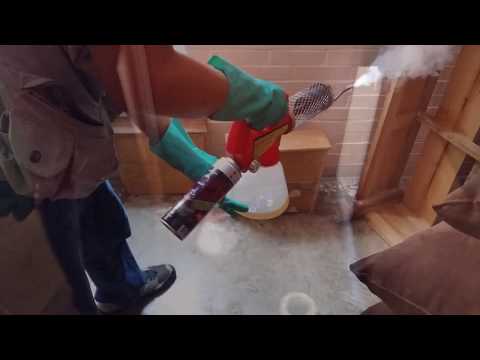 Fumigación de chinches y cucarachas en CDMX, Termonebulización.