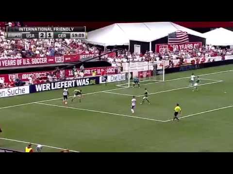 MNT vs  Germany  Clint Dempsey Goal   June 2, 2013