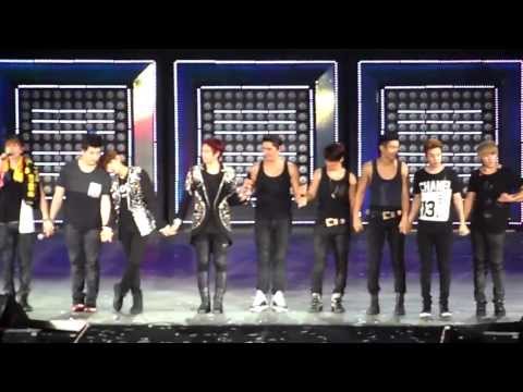 131123 Supershow 5 Malaysia - So I plus ending (Donghae, Kyuhyun & Eunhyuk focus)