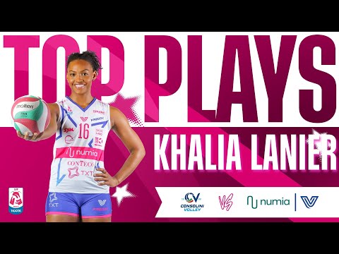 Khalia Lanier | Top Plays vs. Omag-Mt San Giovanni in Marignano